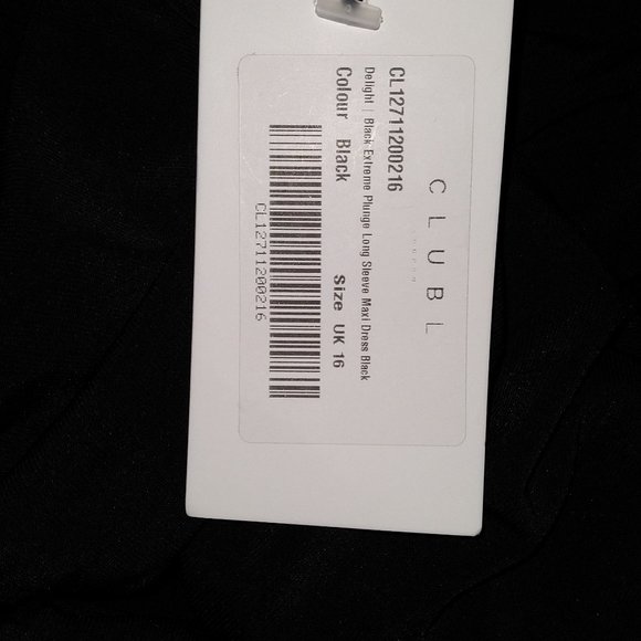 Black evening dress - Picture 4 of 4